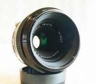 【悠悠山河】收藏級 Nikon Nikkor-P.C Auto 55mm F3.5 Micro 微距鏡 鏡片透亮 AI口