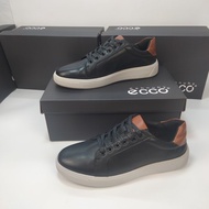 【มีสินค้า พร้อมส่ง】Autumn New Ec coxSports Casual Leather Shoes Men's Breathable Leather Board Shoes