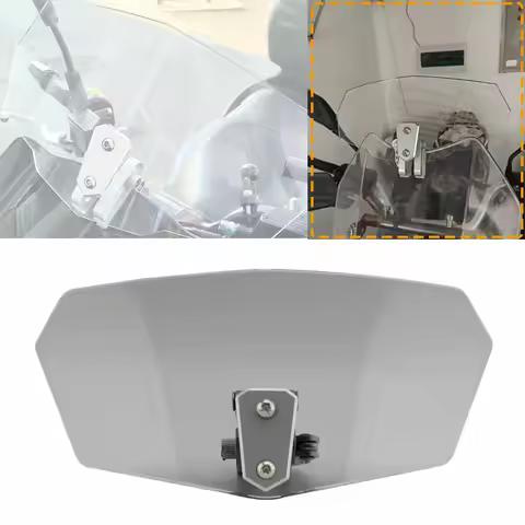 Motorcycle Wind Deflector Windshield Windscreen For HONDA NC750S NC700S CTX700 NSS750 CB1000R CB650R