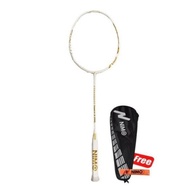NIMO Raket Badminton SPACE-X 200 White Gold Berkualitas