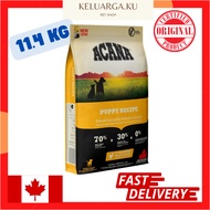 🔥READY STOCK🔥 ACANA Grain Free Puppy / Grass-Fed Lamb / Pacifica 11.4kg