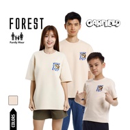 Forest Baju Tshirt Keluarga| Forest X Garfield Round Neck Tee Family Tee Men/Ladies/Kids - FG20016 /