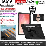 PsDs SAMSUNG Tab S11 Ultra 14.6-Inch 2025 X930 X936B PirateKing Military Drop Proof Protection Case 