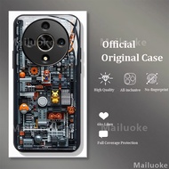 เคส Honor X9B X9A X9C 5G เคส Honor X9C Smart เลนส์หลังเคสกระจกปกป้องฝาหลังเคสโครงอ่อนบล็อกตัวต่อ