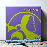 NGmodels 1: 400 Airplane Model China Oriental Airbus Airbus A330-300 B-5976 Ordinary 340 Collection 