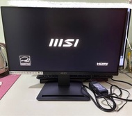 MSI  21.45吋  電腦螢幕  pro mp223   有保養