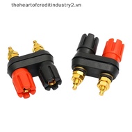 # thehear # Speaker Banana Plug Terminal Connector Banana Soet Dual Female Banana Plug For Speaker A