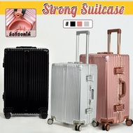 TIKE กระเป๋าเดินทาง 20/24/28นิ้ว Luggage กรอบอะลูมิเนียม วัสดุPC ล้อสากลเสียงเบา ล้อที่ถอดได้ กระเป๋าเดินทางกรอบอลูมิเนียม กระเป๋าเดินทางล้อลา กรอบอลูมิเนียมกระเป๋าเดินทาง suitcase