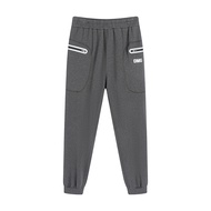Omg Sports [light And Warm] Soft Sanding Sports Pants Mens Autumn And Winter Leisure Slow Running Kn