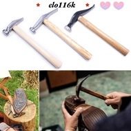 ELOK Percussion Hammer, Shoe Repair Handmade Nail Hammer, Sturdy All-steel+Wood Knocking Shoe Hammer