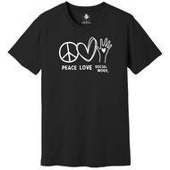 Peace Love Social Work Shirt, Social Worker Shirt, Social Worker Gift