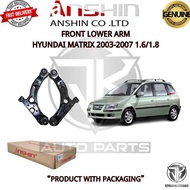 #ANSHIN#JAPAN FRONT LOWER ARM WITH BALL JOINT HYUNDAI MATRIX 2003-2008 1.6/1.8 (HYA-54501-17000/HYA-