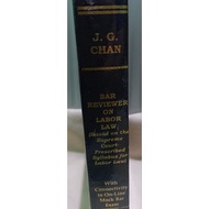 BAR REVIEWER ON LABOR LAW 2012 By: J.G Chan