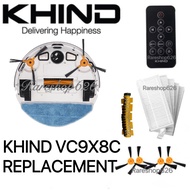KHIND VC9X8C Robotic Vacuum Cleaner Parts Accessories