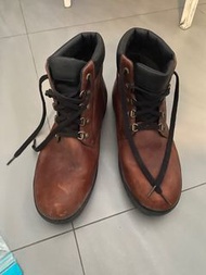 RARE Vintage TIMBERLAND LEATHER Distressed BOOTS