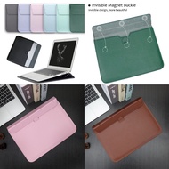 Laptop Case Protective Sleeve Case Portable Envelope Bags for MacBook Air Pro 11 12 13 14 15 16 inch PU Leather Bag Case Cover