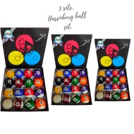 3 sets. Hasinburg standard size Billiard Ball Set for billiard table / bola sa bilyaran