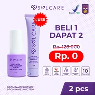 Solcare Bundling Grosir Collagen Pore Minimizer Serum & Solcare Collagen Ultra Moist Cream