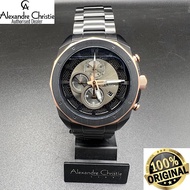 (Original) Alexandre Christie Quartz Chronograph Men Watch 6611MCBBRBA