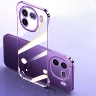 For Vivo IQOO 12 IQOO 11 IQOO 10 Phone Case  IQOO 9 IQOO 8 IQOO 7 Pro Luxury Plating Frameless Case 