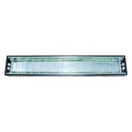 โคมตะแกรงติดลอย RACER LINEAR LOUVER 2x18 วัตต์ สีดำ (1152341)