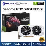 ❈✧SOYO New NVIDIA GeForce GTX 1660 Super 6G Graphic Card GDDR6 GPU Gaming Video Card 12nm DP DVI for