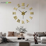 FAMY 3D Luminous Wall Clo Frameless Acrylic DIY Digital Clo Wall Stiers Mute Clo For Living Room Bed