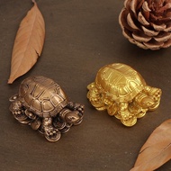 AN.MART Turtle Resin Ornaments Copper Turtle Ornaments Feng Shui Furnishings AM