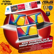 ASUS Vivobook Go 15 (E1504F-ABQ469/470/471WS) 15.6" Laptop - Ryzen 5 7520U / 16GB RAM / 512GB SSD / 