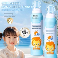 SG Fast Delivery Children's sunscreen spray 150ml SPF50+ PA+++ Sunblock Spray Face and Body UV Water