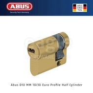 Abus D10 MM 10/30 Euro Profile Half Cylinder