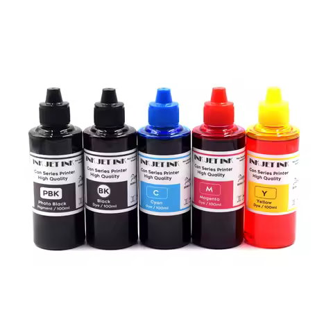 5Color *100ML PGI-580 CLI-581 580 581 ink Reill For Canon PIXMA TR7550 TR8550 TS6150 TS6151 TS6250 T