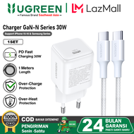 UGREEN Kepala Charger GaN Nexode Pro 45W Samsung Super Fast Charging 2.0 25w 45w