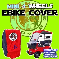 4 WHEELS EBIKE COVER WATERPROOF MAKAPAL