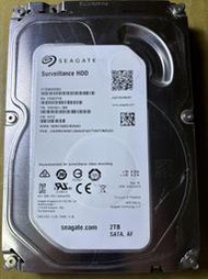 監控硬碟 Seagate  2T 2TB 型號:ST2000VX003  ,測試正常,,面交:(三峽地區)