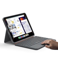 WIWU Combo Touch iPad Keyboard Case คีย์บอร์ดเรืองแสงที่ถอดออกได้คลิกทุกที่ Trackpad Smart Connector