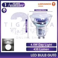 OSRAM GU10 LED Bulb 4.5W GU10 240V LED Bulb Daylight Coolwhite Warmwhite Mentol Lampu