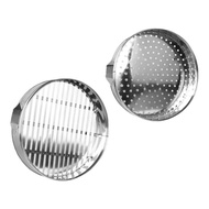 Bakul Pengukus Keluli Tahan Karat Periuk Pengukus Kepingan Besar Grid Pengukus Berlubang Dulang Peng