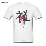 Latest Design Chinese Character For Men Hieroglyph Zen Dhyana Quote T-Shirt Awesome Pure Cotton Swag