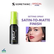 SOMETHINC SRSLY Stay Matte Make Up Setting Spray 20ml - Make Up Tahan Lama