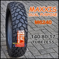 BAN DUAL PURPOSE MAXXIS M6239/M6240 RING 17 TUBELESS. SILAHKAN PILIH DIKOLOM VARIAN