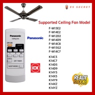 Panasonic Original F-M15E2  F-M14E2  F-M12D2  F-M14D9  F-M14C8  F-M15G2  F-M14C7 Ceiling Fan Remote 