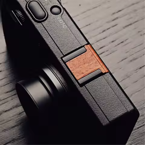 Wooden Wood Hot Shoe Cover For Ricoh GR3 GRIII GR3X GRIIIX GR4 GRIV Camera protection accessories