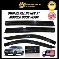 GWM HAVAL H6 HEV 3” MODULO DOOR VISOR (BUATAN MALAYSIA)