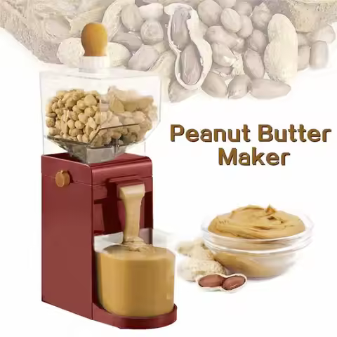 Peanut Butter Machine Peanut Butter Grinder Household Electric Sesame Paste Machine Nut Butter Machi