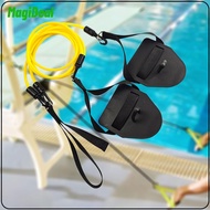 Swimming Arm Exercise Bands Set Resistance Bands with Hand Paddle Strength for Fitness Men Pool Trai