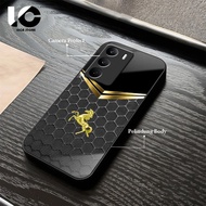 Casing hp REALME C71 Softcase REALME C71 Case Glossy Casing Shiny Glass Protector Mobile Phone Acces