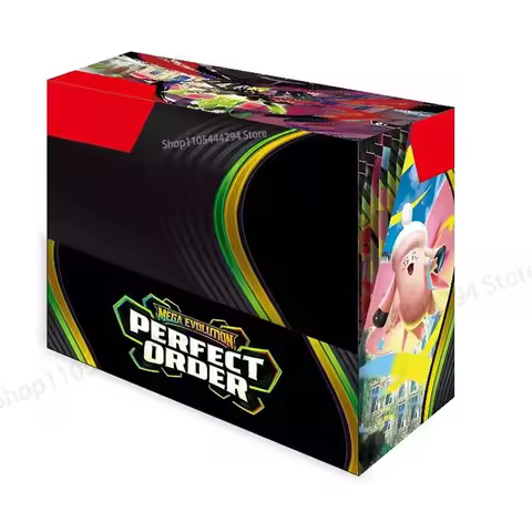 360Pcs Pokemon Card MEGA EVOLUTION Perfect Order Lucario Prismatic 151 Evolutions Game English Boost