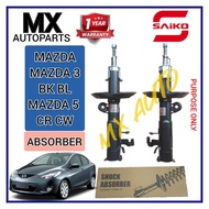 ( WARRANTY 1 YEARS ) SAIKO ABSORBER MAZDA 3 BK BL MAZDA 5 CR CW FRONT REAR FRT RR ABS