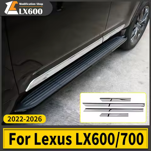 For Toyota Lexus LX600 LX700 600 700 2022-2026 Car Body Trim Strip Exterior Accessories Protection K